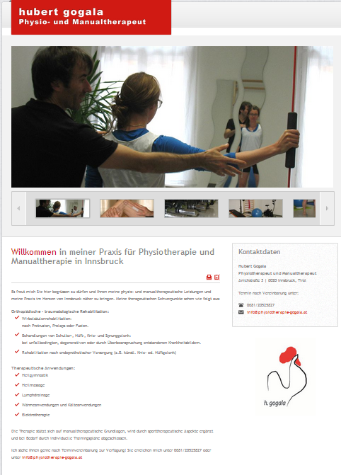 Hubert Gogala - Physio und Manualtherapeut